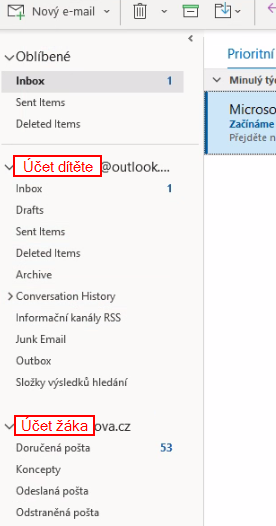outlook in english