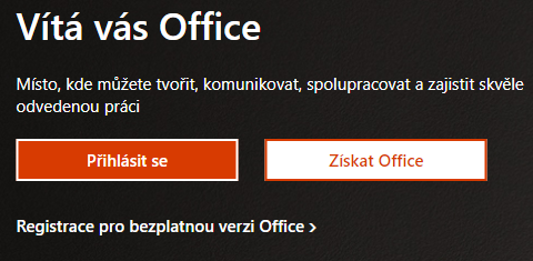 prihlaseni web